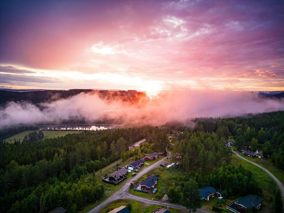 Langroesta; Ruime Blokhut Grenzend Aan Bos Villa Hagfors Kültér fotó