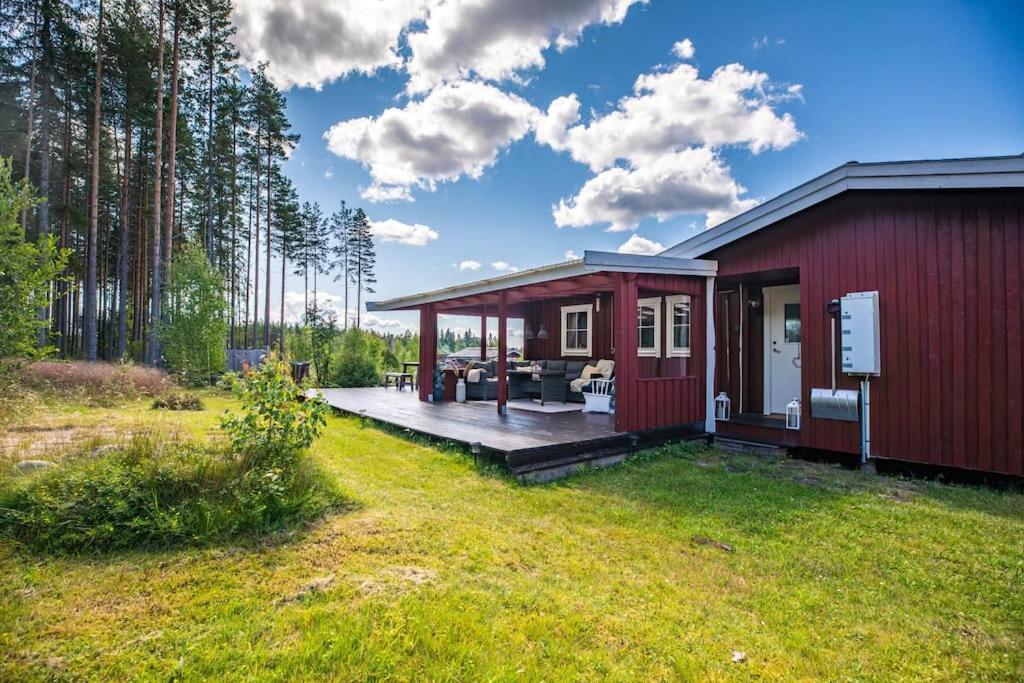 Langroesta; Ruime Blokhut Grenzend Aan Bos Villa Hagfors Kültér fotó
